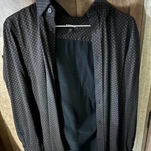 Small slim express button up